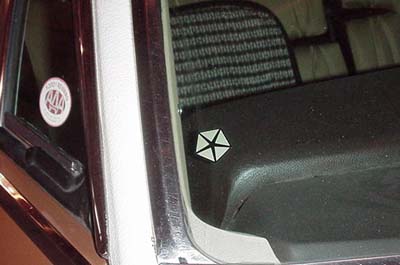  windshield right star